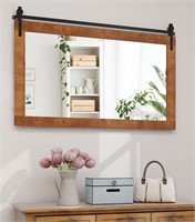 Retail$220 Farmhouse Bathroom Wall Mirror