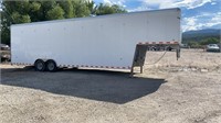 WELLS CARGO 30 FT GOOSENECK ENCLOSED TRAILER