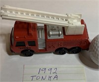 Tonka fire truck 1992