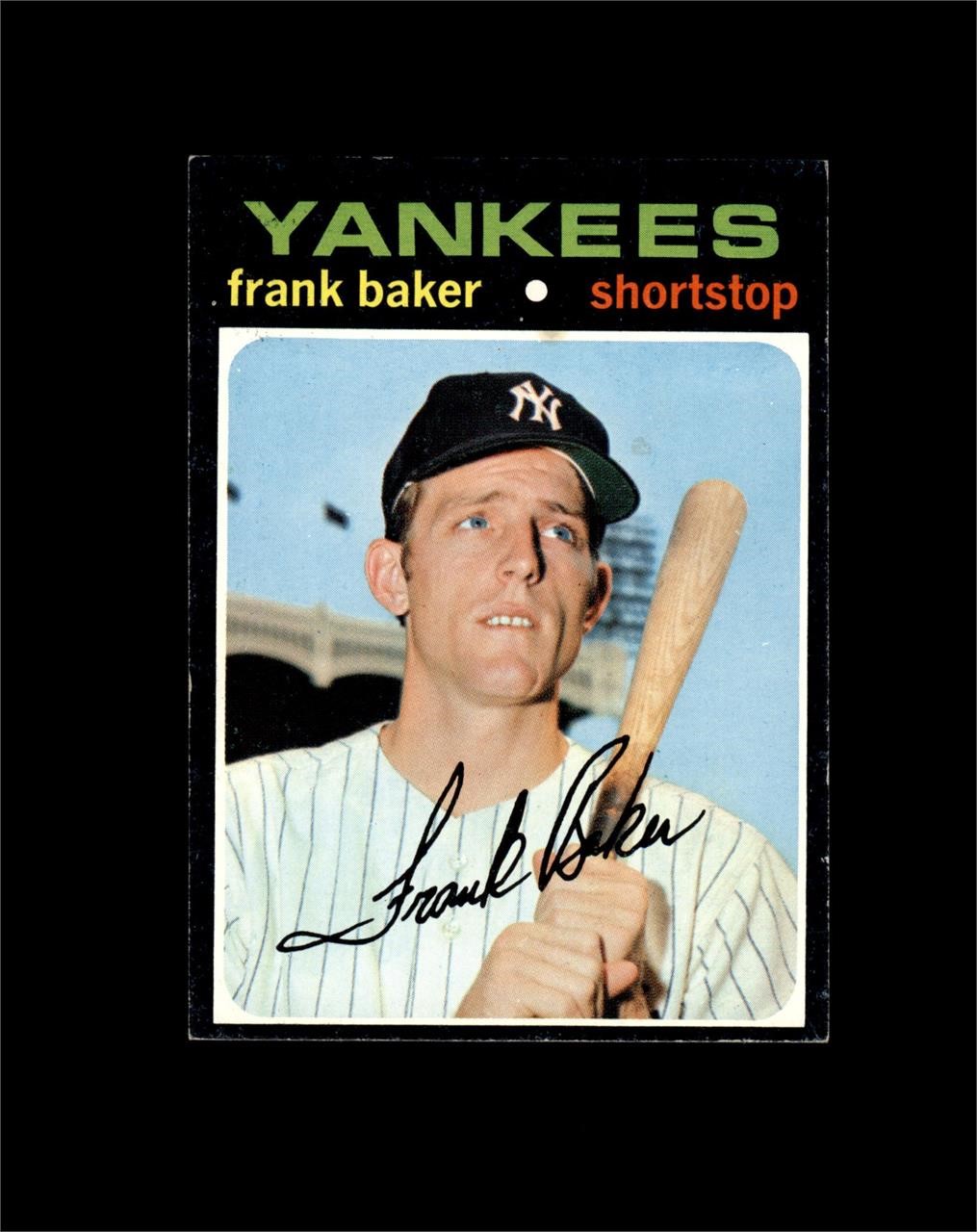 1971 Topps #213 Frank Baker EX to EX-MT+