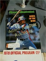1980 Sports Illustrated, 78 Cubs program