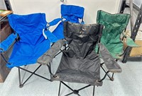 Folding Camp Chairs (4)