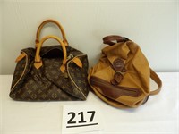 Louis Vuitton & Cee Klein Leather Bag