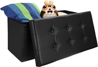 Folding Storage Ottoman Coffee Table Foot Rest