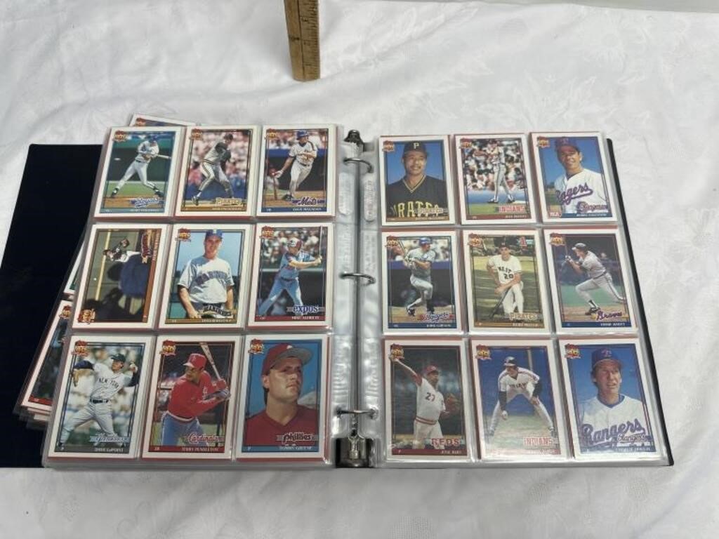 1991 TOPPS baseball cards
