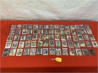 70 PLUS SIGNED BASEBALL CARDS IN SLEEVES