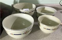 Set of Hall Flower Bowls