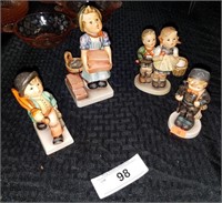4 Goebel Figurines