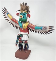 Hopi Kachina Kwahu Eagle by Henry Shelton Hand