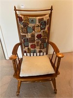 Antique Wood Chair by Tell City Chairs