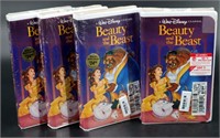 4 Sealed Beauty & the Beast Black Diamond VHS