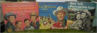 (3) Vintage Roy Rogers/Dale Evans 45 Records