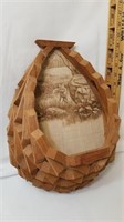 Vintage Wood Basket