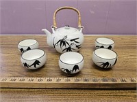 Vintage Lida's Teapot and Cups- Japan