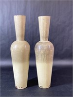 Two Matching Vases