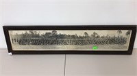 1918 World War I Company Photo in frame