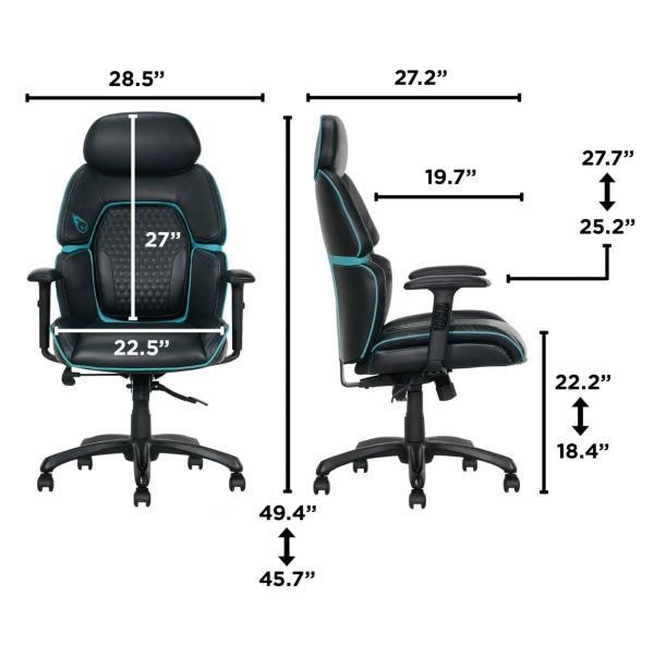 DPS Gaming Chair Adjustable Headrest Used