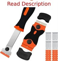 Razor Blade Scraper Tool  2 PCS (Extra Blades)