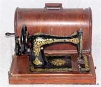 Antique Singer Sewing Machine  No.12,340,953