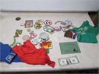 Lot of Boy Scout Collectibles & Patches