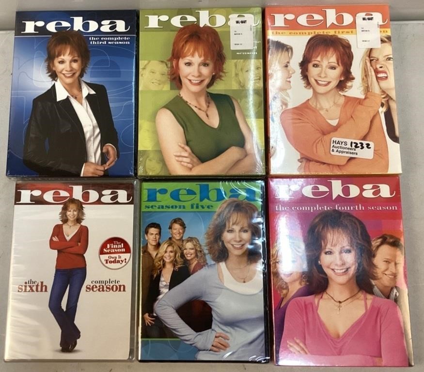 Sealed Reba Series DVD Set Seasons 1-6