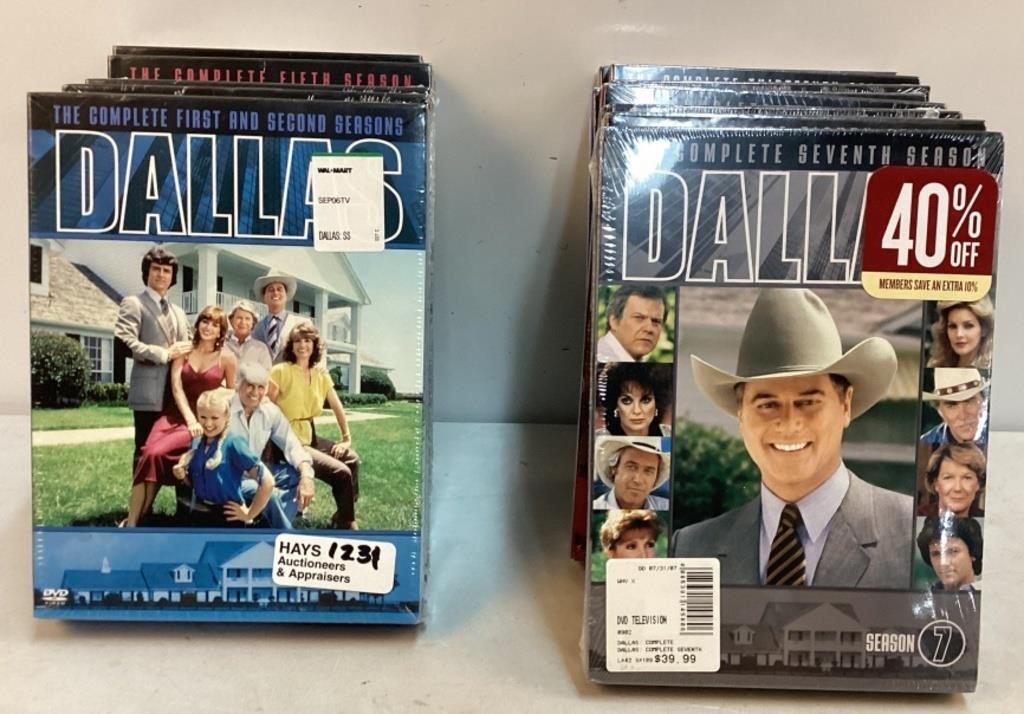 Sealed Dallas Series DVD Set Season 2-14
