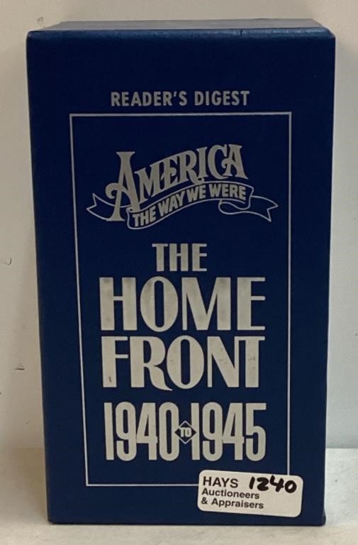 Readers Digest "The Home Front" VHS Set