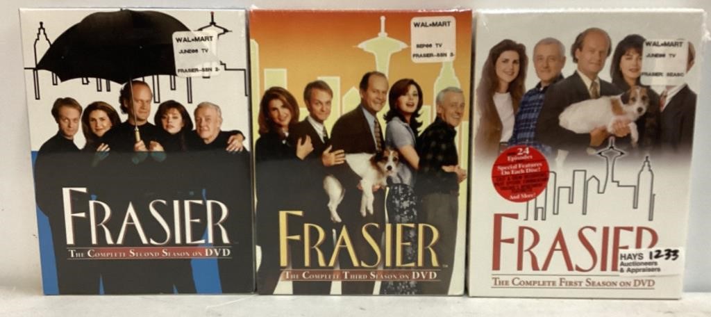 Sealed Frasier Series DVD Set Seasons 1-3