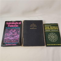 3 Vtg Astrology Books