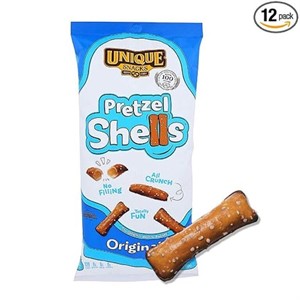 Unique Snacks Original Pretzel Shells, Delicious