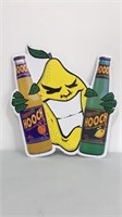 HOOCH-Orange & Lemon Brew -tin advertising