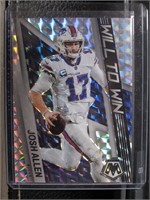 2022 MOSAIC JOSH ALLEN WILL TO WIN PRIZM