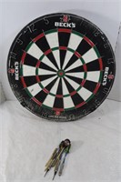 Dartboard w/Darts