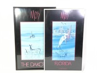 Framed Moss The Dakotas & Florida Posters