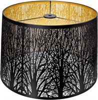 Pattern of Trees Lamp Shade  12x14x10 inch