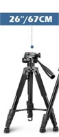 Camera Tripod With Travel Bag, Cell Phone Tripod W