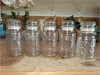 4 Planters Glass Jars