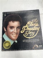 1977 The Elvis Presley Story 12in Vinyl Records