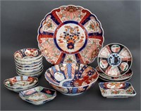 Japanese Imari Porcelain Articles, 16 Pieces