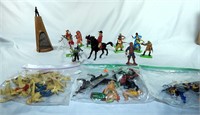 Vintage Cowboys & Indians, Horses and Teepee