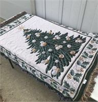 Christmas Tree Throw Blanket