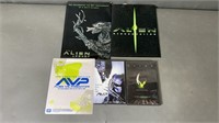 4pc Alien & AVP Movie Press Kits+