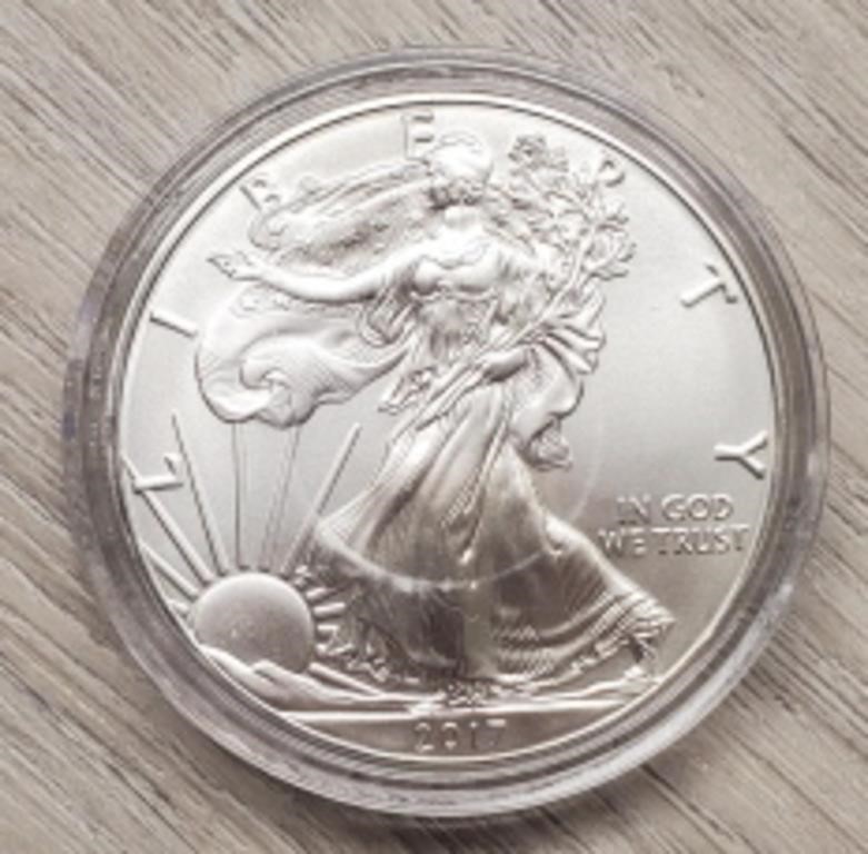 1 oz 2017 Silver Eagle Dollar