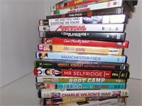 Box Lot of 20 DVDs