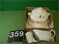 Soup Tureen With Gravy Boat