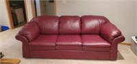 La-Z-Boy Leather Sleeper Sofa Hide-A-Bed. 94 1/2