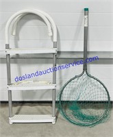 Boat Ladder & Fishing Net