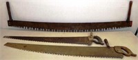 Antique One & Two Man Saws
