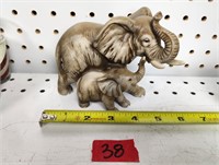 Vtg HOMCO Elephants Figurine