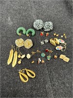 18 Pairs of Earrings- Most w/ Posts